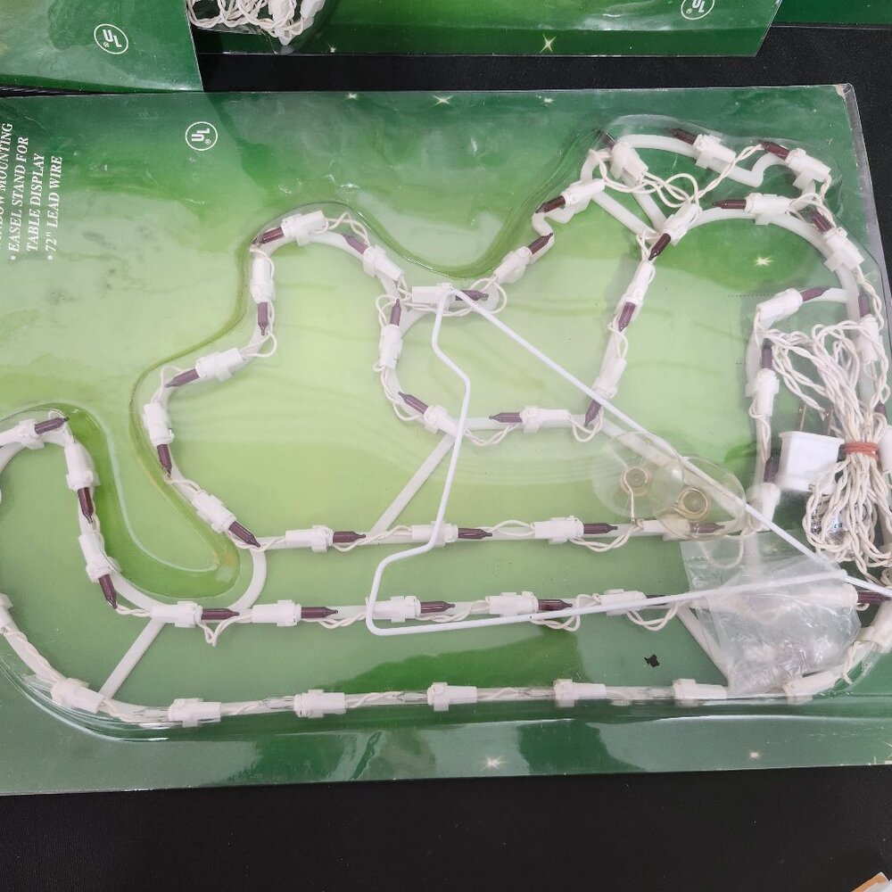 Vintage Foremost Christmas Illuminations Sleigh